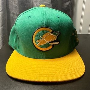 Mens Mitchell & Ness Vintage California Golden Seals Snapback hat